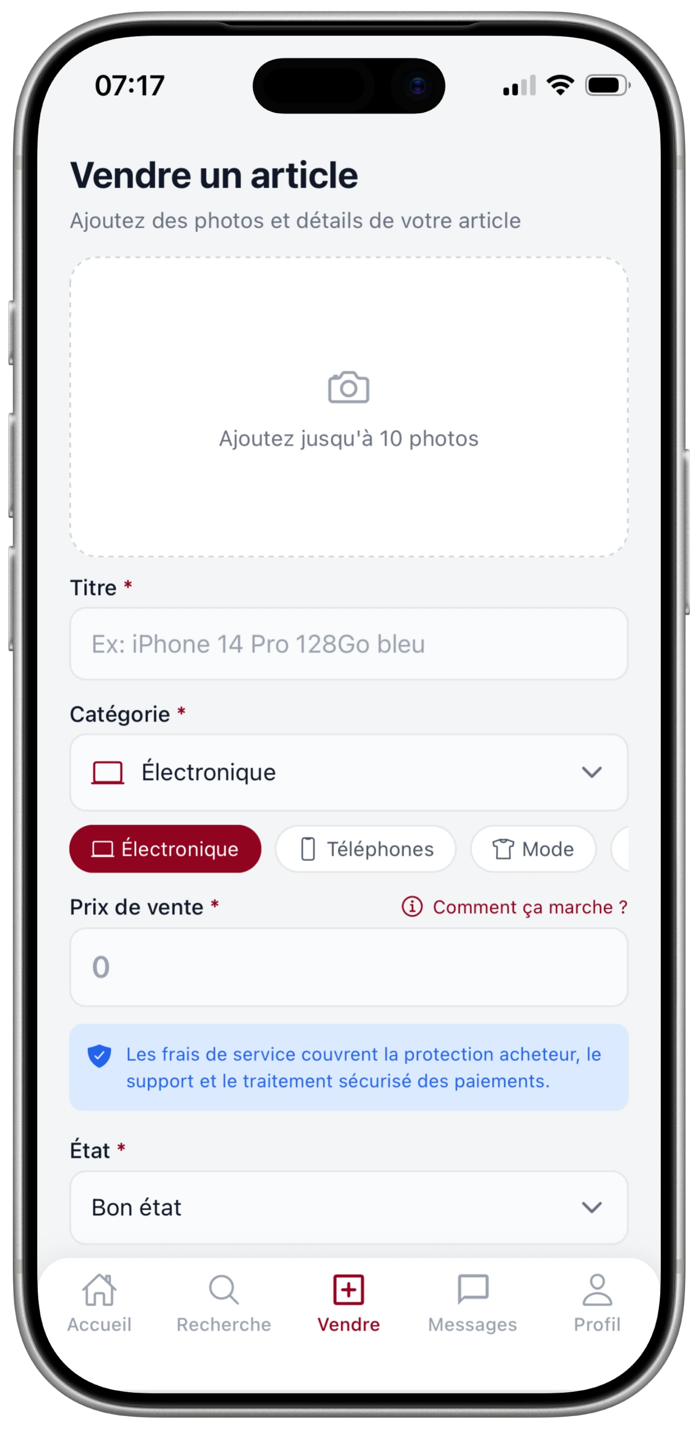 Étape 2